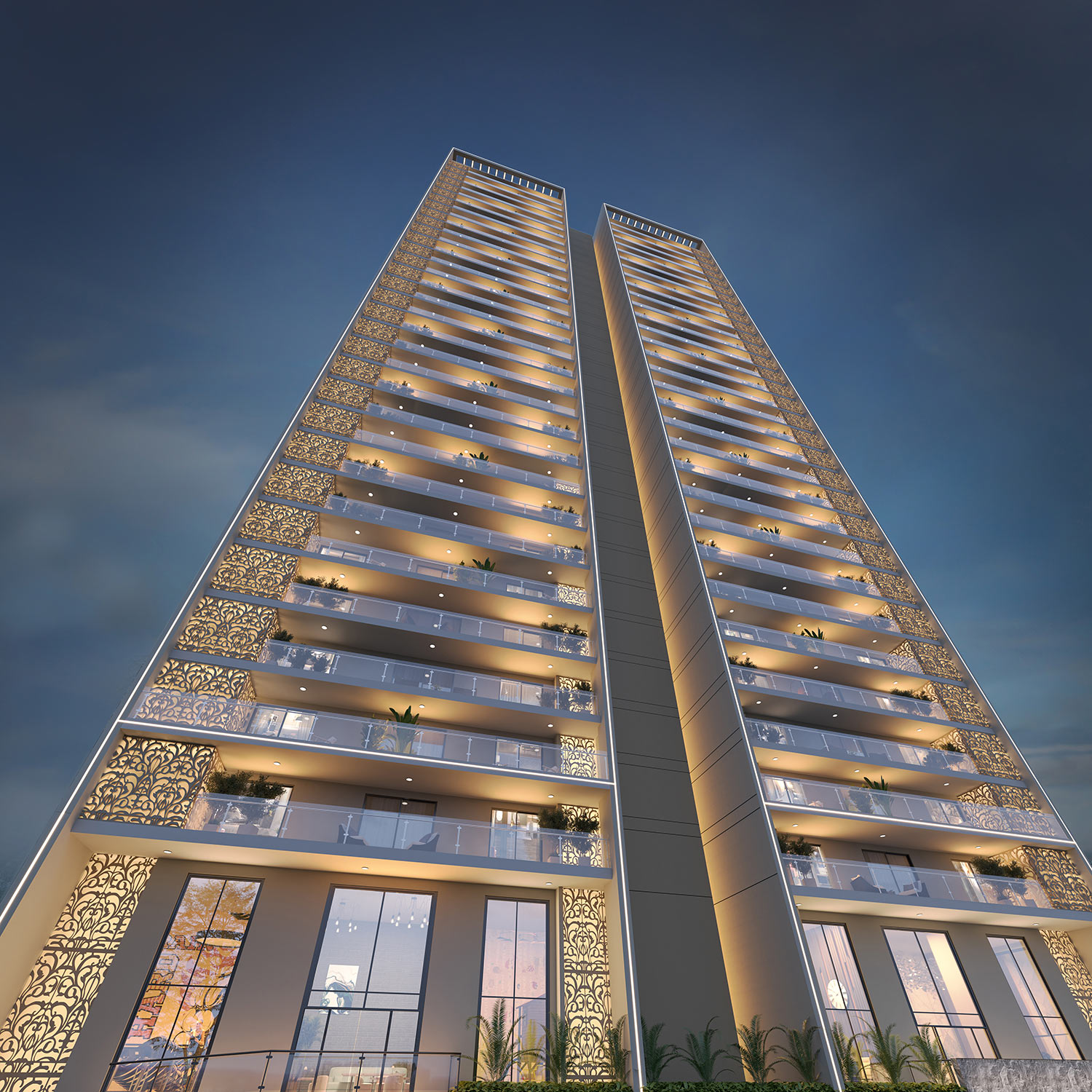 Experion Windchants Nova Exterior Render