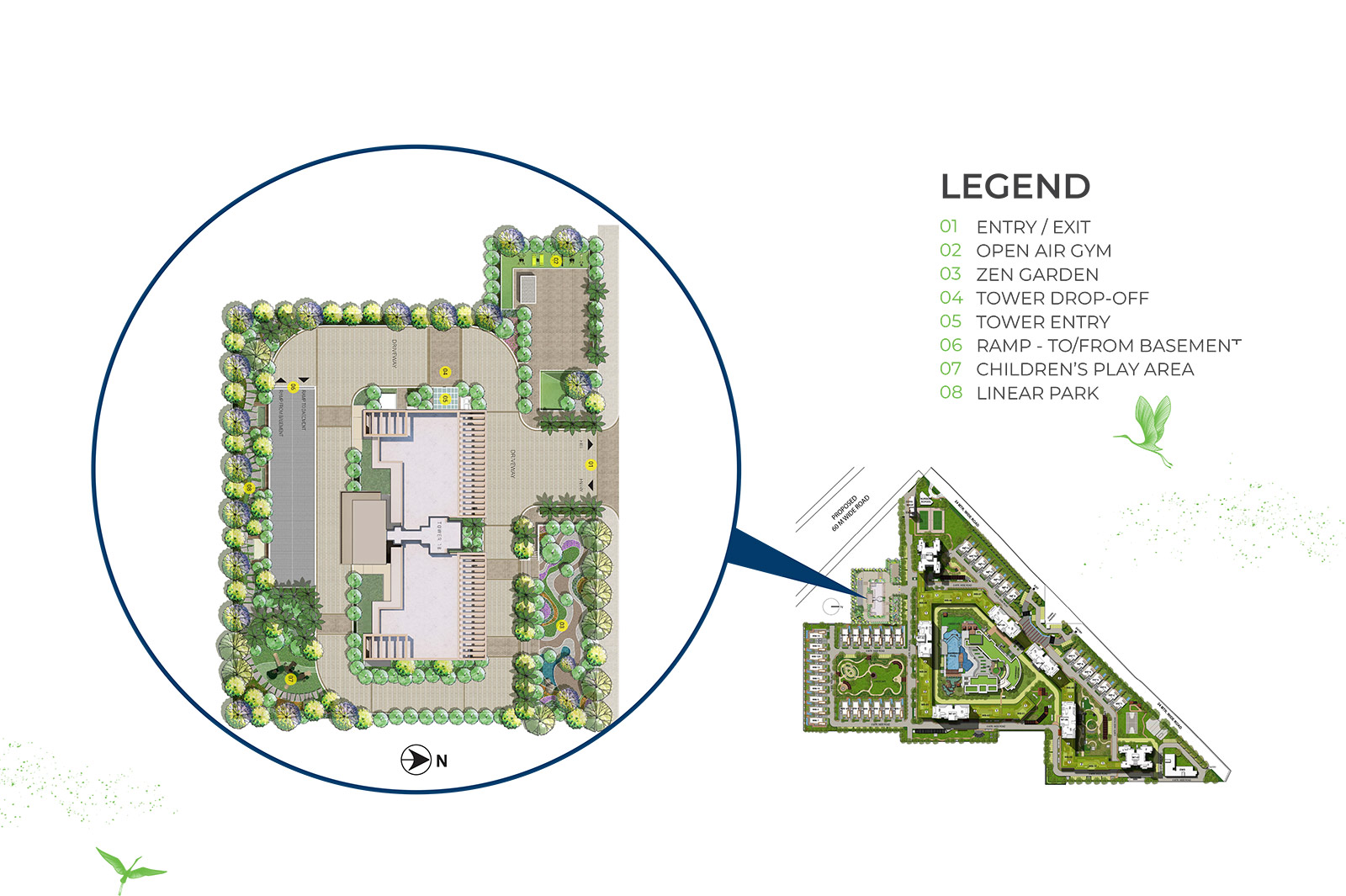Experion Windchants Nova Master Plan Map